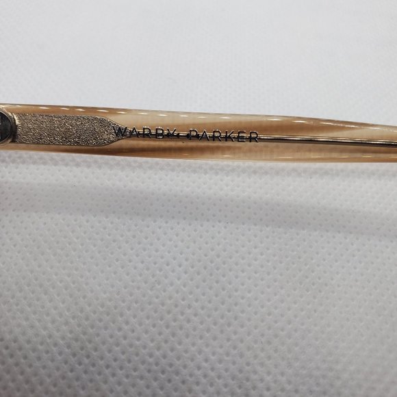 *SOLD*WARBY PARKER Percey LBF 207 Chestnut Crystal - Picture 8 of 8